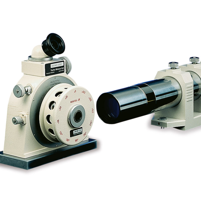 Visual autocollimator for indexing heads, angular devices measurement